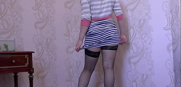 trendsTwo dildos in one vagina for orgasm with profuse discharge Brunette in stockings masturbates and twirls her beautiful ass doggy style Homemade fetish